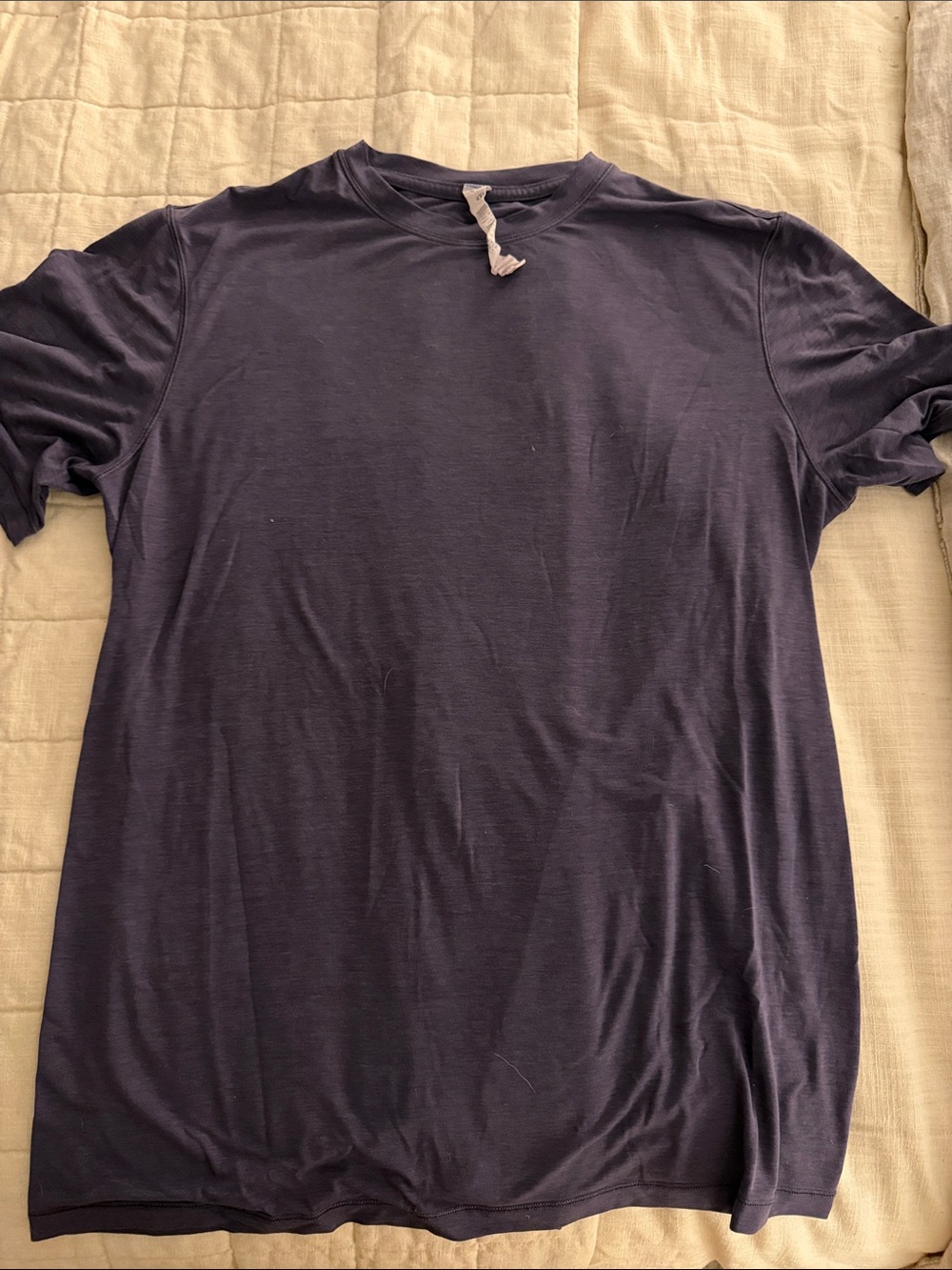 lululemon athletica Short Sleeve Crew Tee in Navy